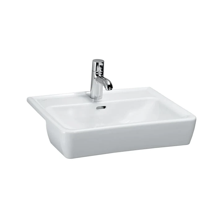 LAUFEN Semi-recessed washbasin 56 × 44 cm