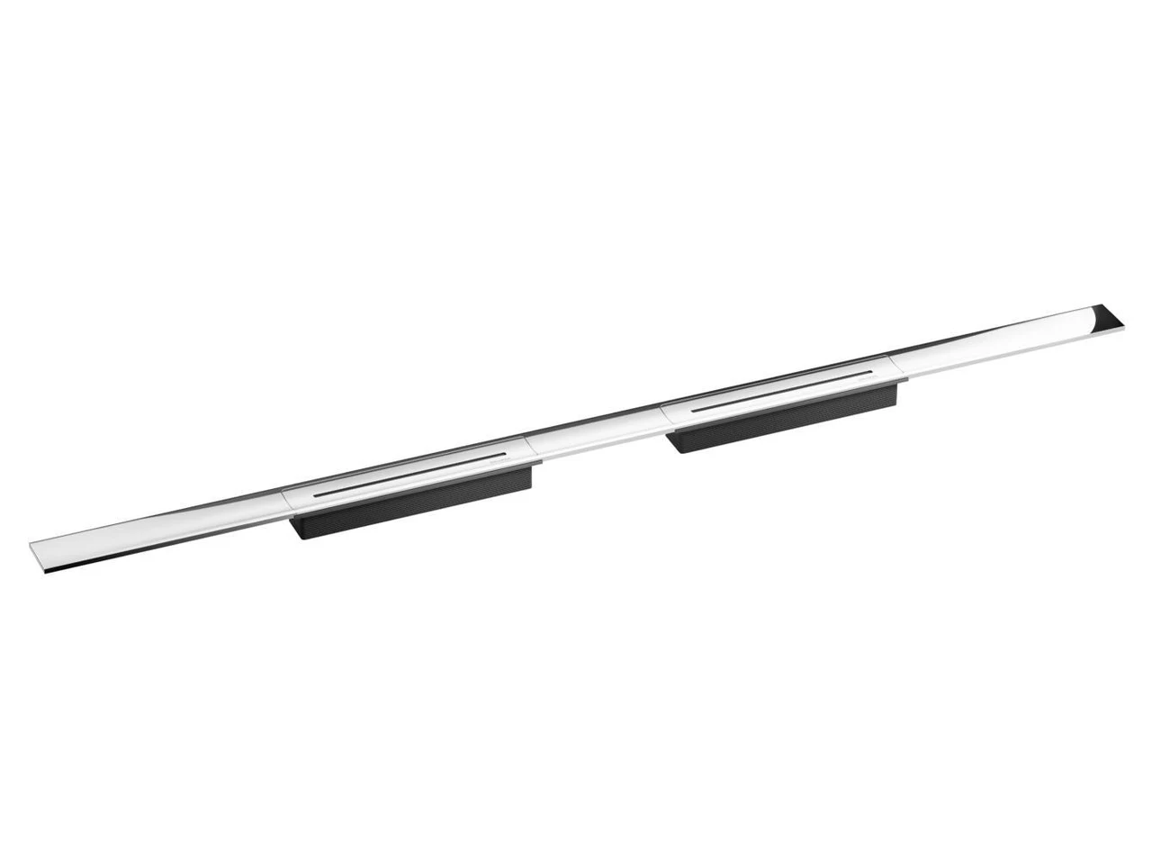 Dallmer Shower channel CeraFloor Select Duo polished stainless steel, 1700 mm
