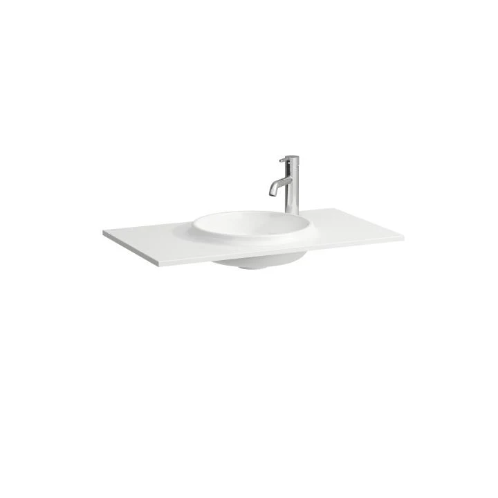 LAUFEN Vanity washbasin 'slim' 78 × 44,5 cm H814074
