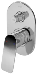 TOTO "Rei S" Single Lever Bath & Shower Mixer W/Diverter TX442SRSN