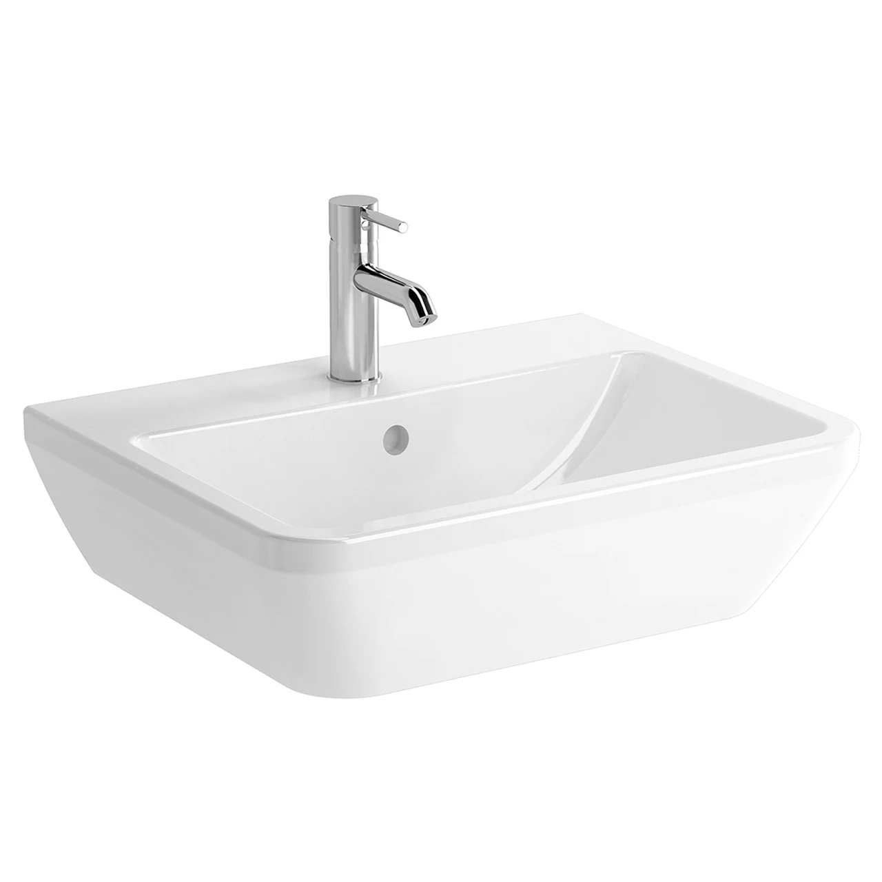 VitrA Integra Square Washbasin - 60cm 7050L003-0001