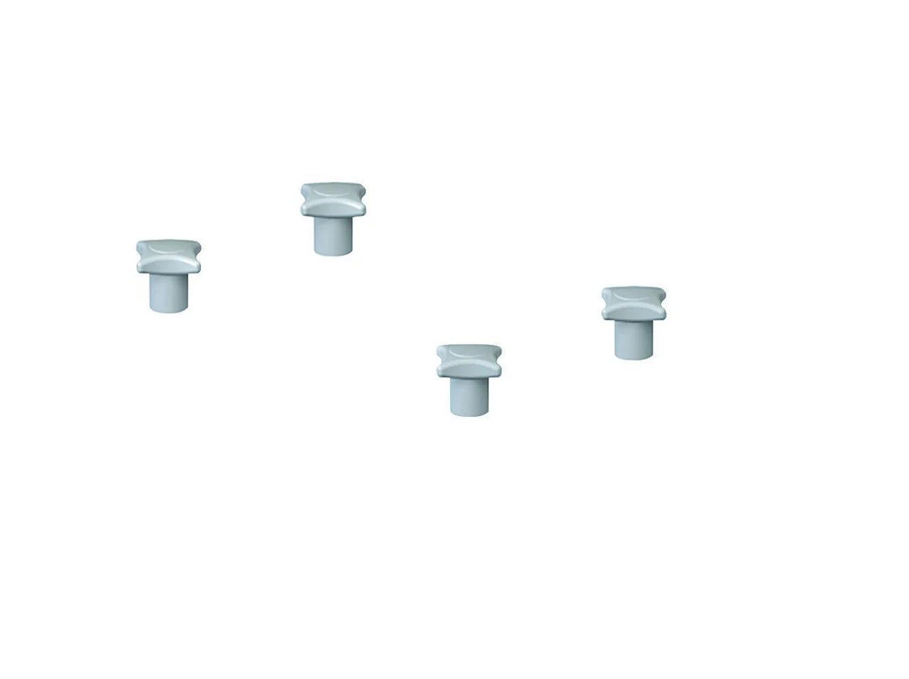 Dallmer Wing nuts for Stausafe (4 pieces), M 8 664020