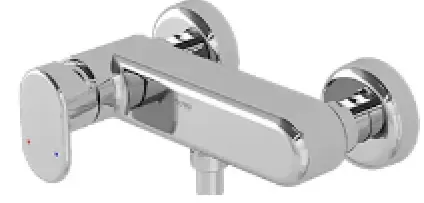 TOTO "Lozza" Single Lever Shower Mixer W/O Hand Shower Set TX474MMCV1