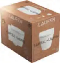LAUFEN Wallhung WC COMBI PACK, Silent Flush, rimless H866331