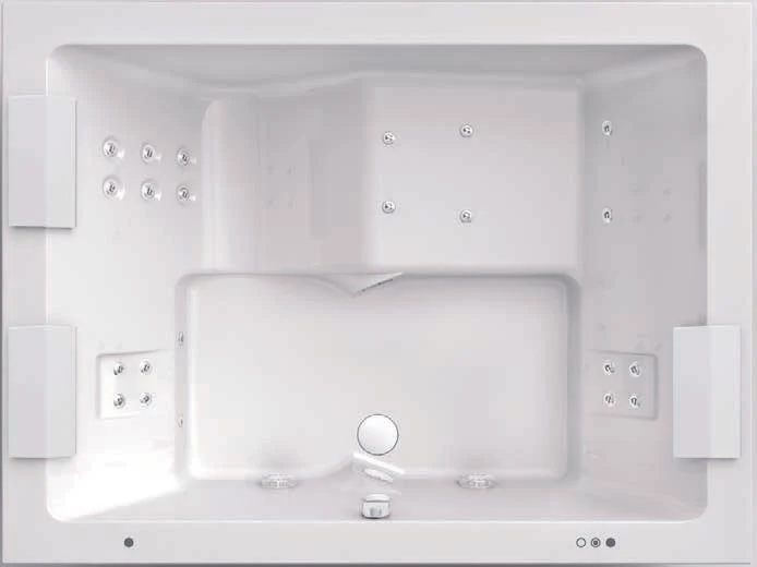 Jacuzzi Sharp Double Whirlpool Bath SHARP DOUBLE