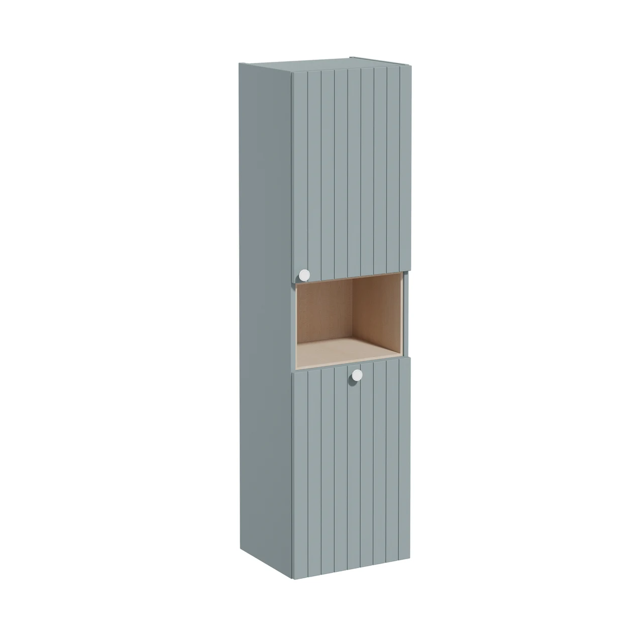 VitrA Root Groove Short Tall Unit with Laundry Basket - 55cm 69103