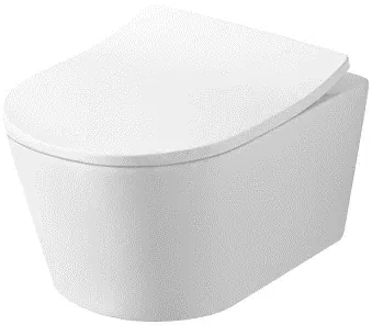 TOTO Wall Hung Toilet ( Cefiontect ),Top Installation, P-Trap 220mm, 4.5L/3L (Not for flush valves) CW552RA#XW