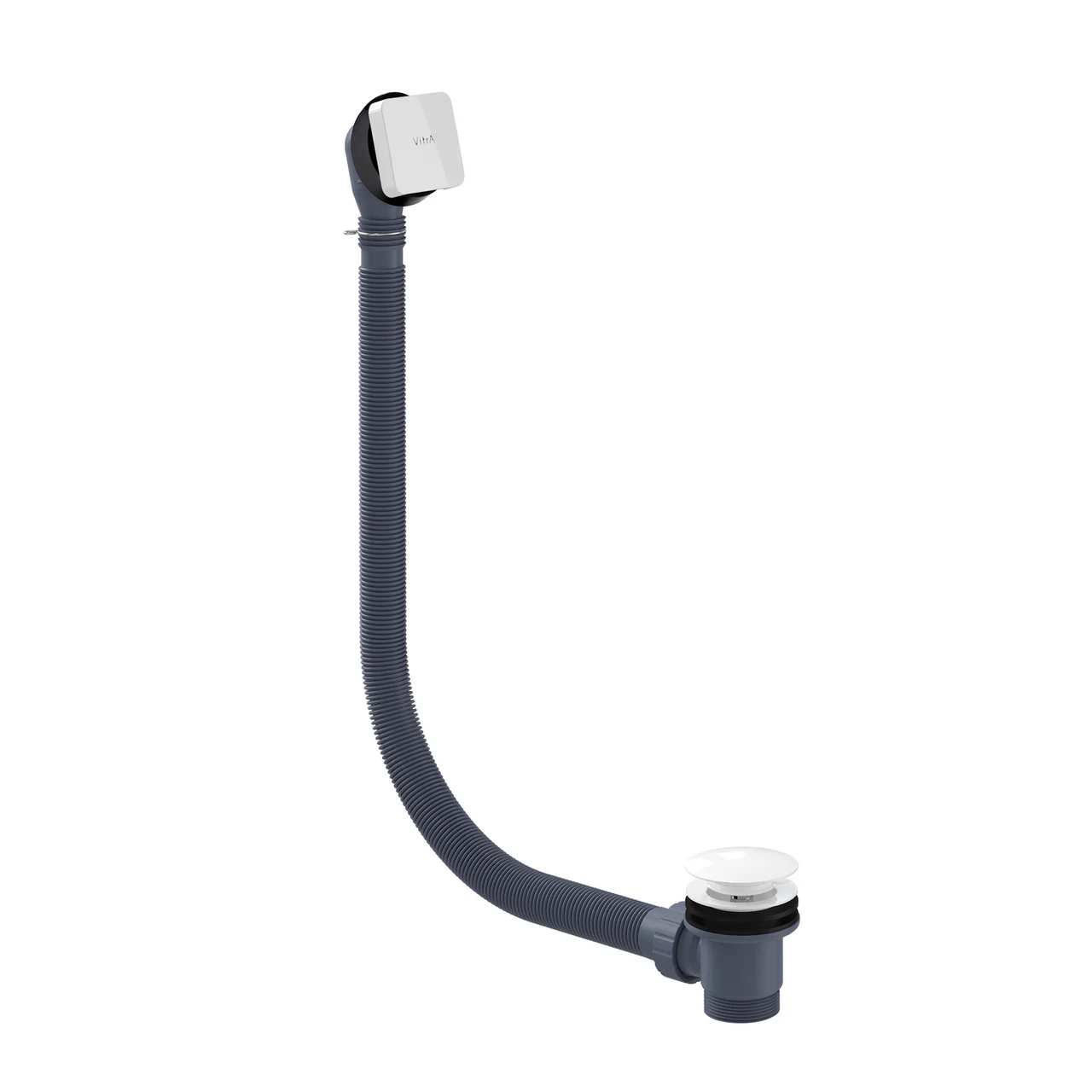 VitrA Square click bath waste - White 5704111