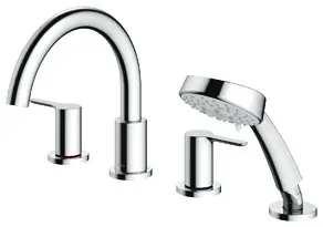 TOTO TOTO "LB" Bath & Shower Set ( 4 Hole )(TBS01202B)