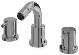 TOTO "Ego II" 3 Holes Bidet Faucet W/ 1 1/4" Pop-Up Waste TX304BESBR