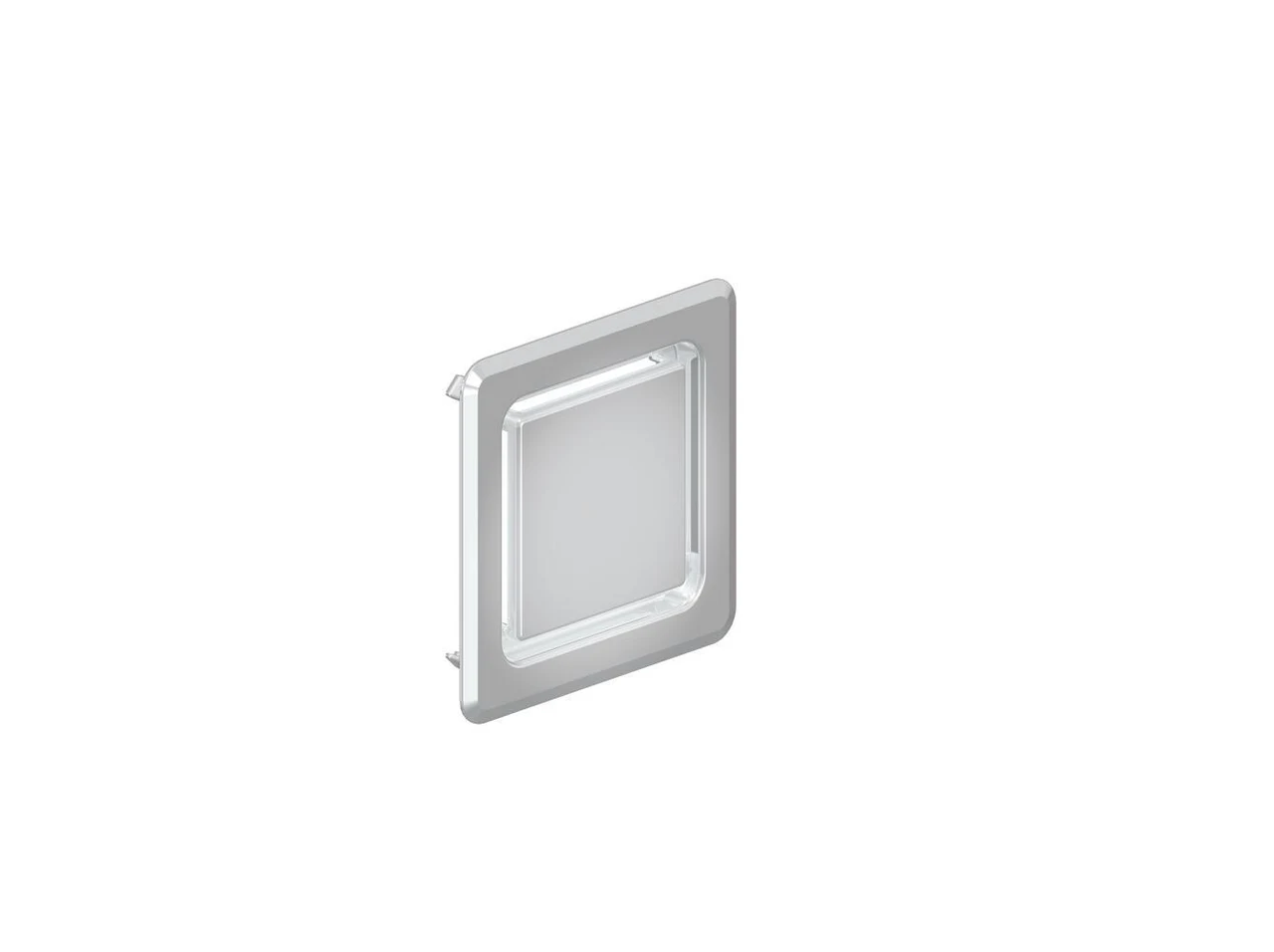 Dallmer Cover plate DallVent WE, chromed 850058