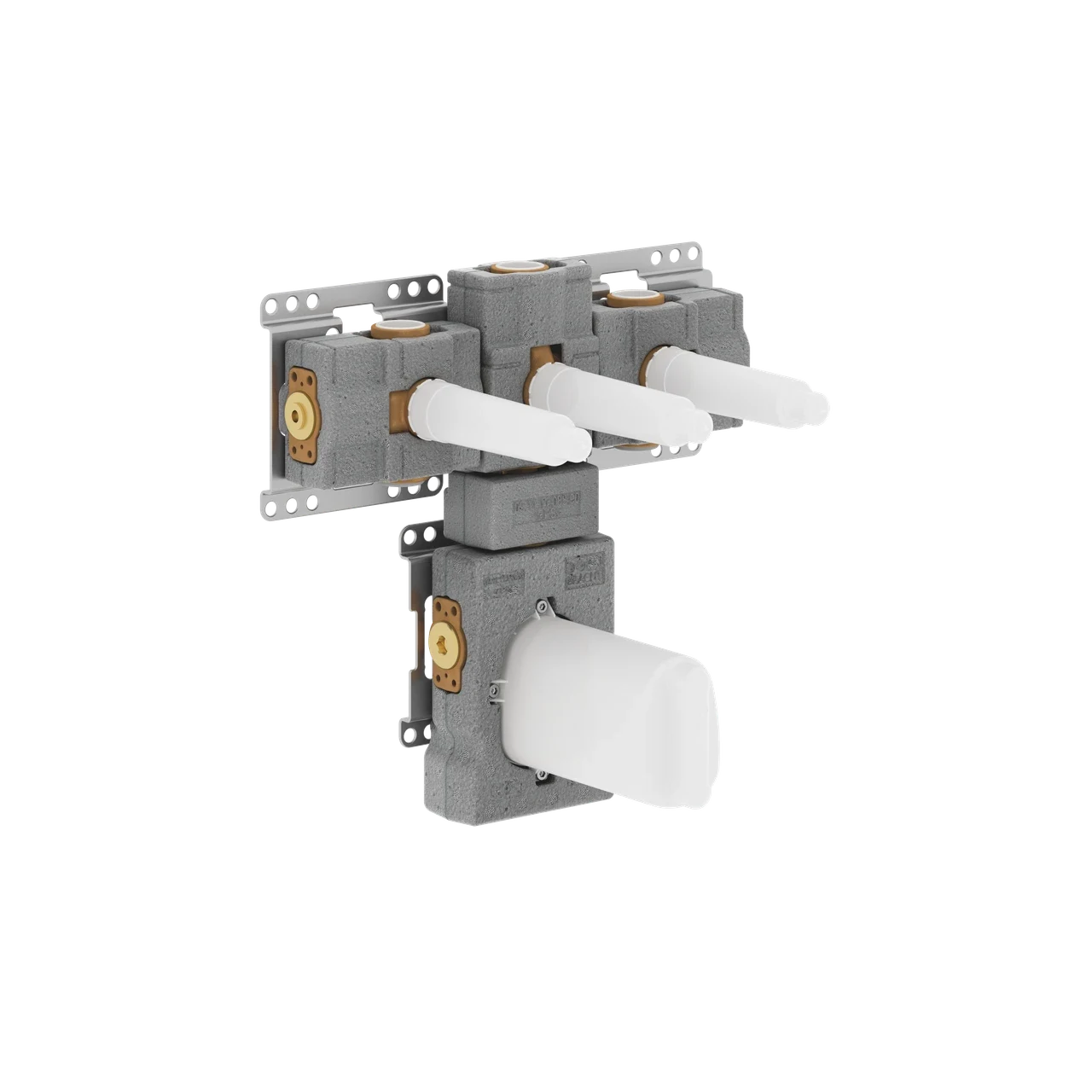 Dornbracht xTOOL Concealed thermostat module with 3 valves - 3553497090