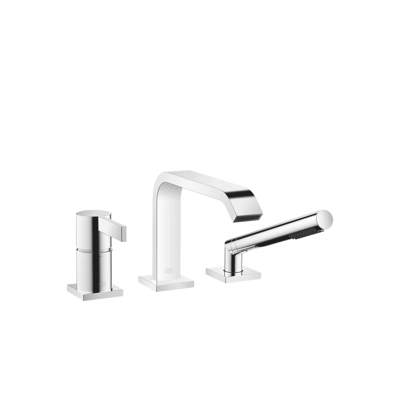 Dornbracht IMO Three-hole single-lever bath mixer for bath rim or tile edge installation 27412670