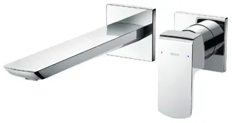 TOTO TOTO "GR" Wall Mount Single Lever Lavatory Faucet (Long) (w/o Popup)(TLG02311DA) TLG02311DB