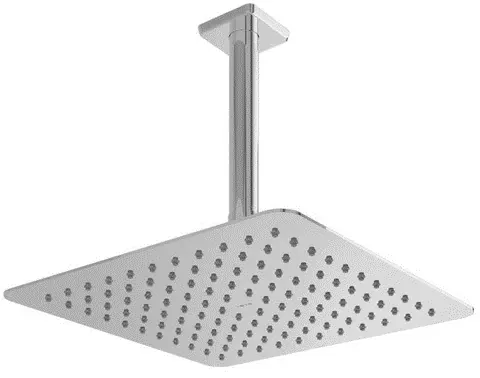 TOTO "Toja" Fixed Shower Head W/Pipe (L= 199 mm, 250x200 mm) (Ceiling Type)( Old Item is TX491ST ) TX491STN