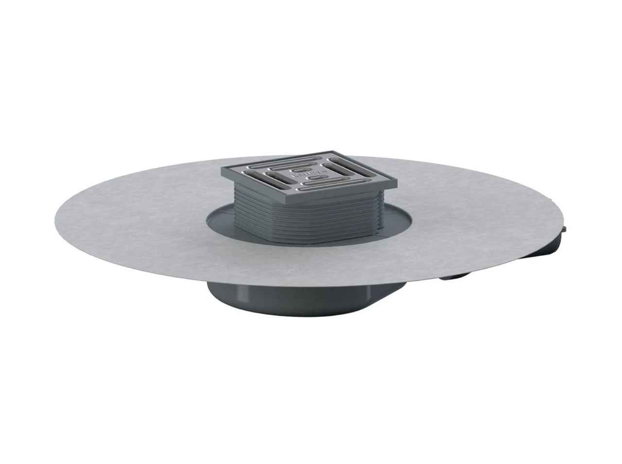 Dallmer Floor drain DallDrain Pure Plan OM, DN 40, 100 x 100 mm 517586