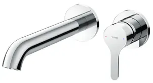 TOTO TOTO "LB" Wall Mount Single Lever Lavatory Faucet (Long)(w/out Popup) TLS01310B