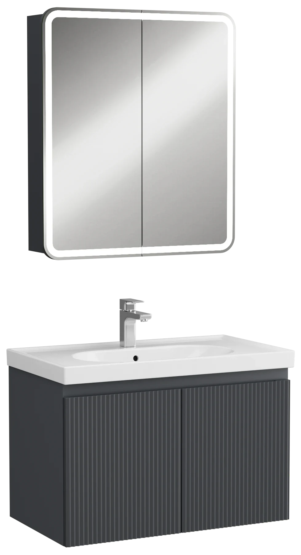 Isvea Finestra Washbasin Cabinet 80 cm 21FNS0510080I