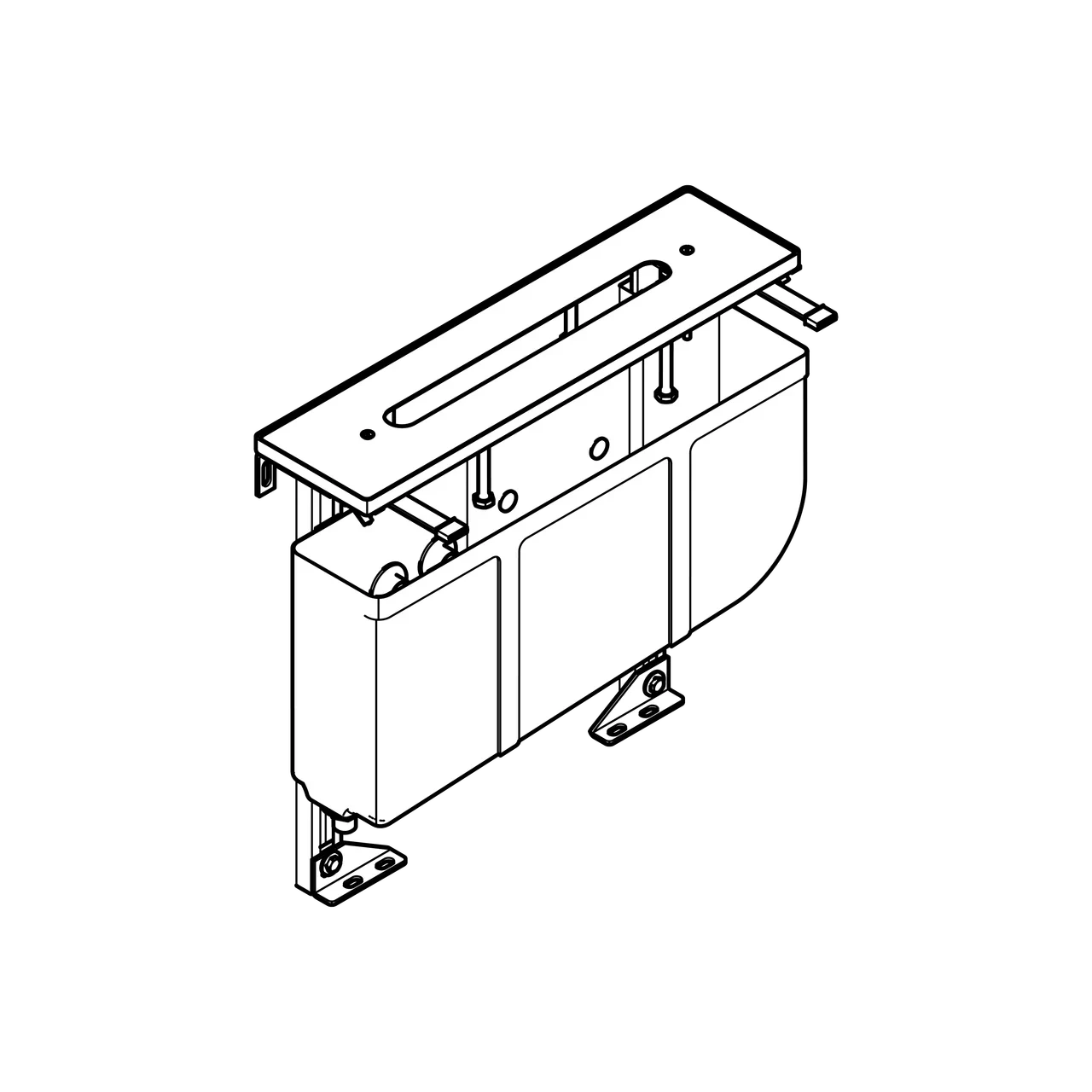 Dornbracht Perfecto installation kit - 1261497090