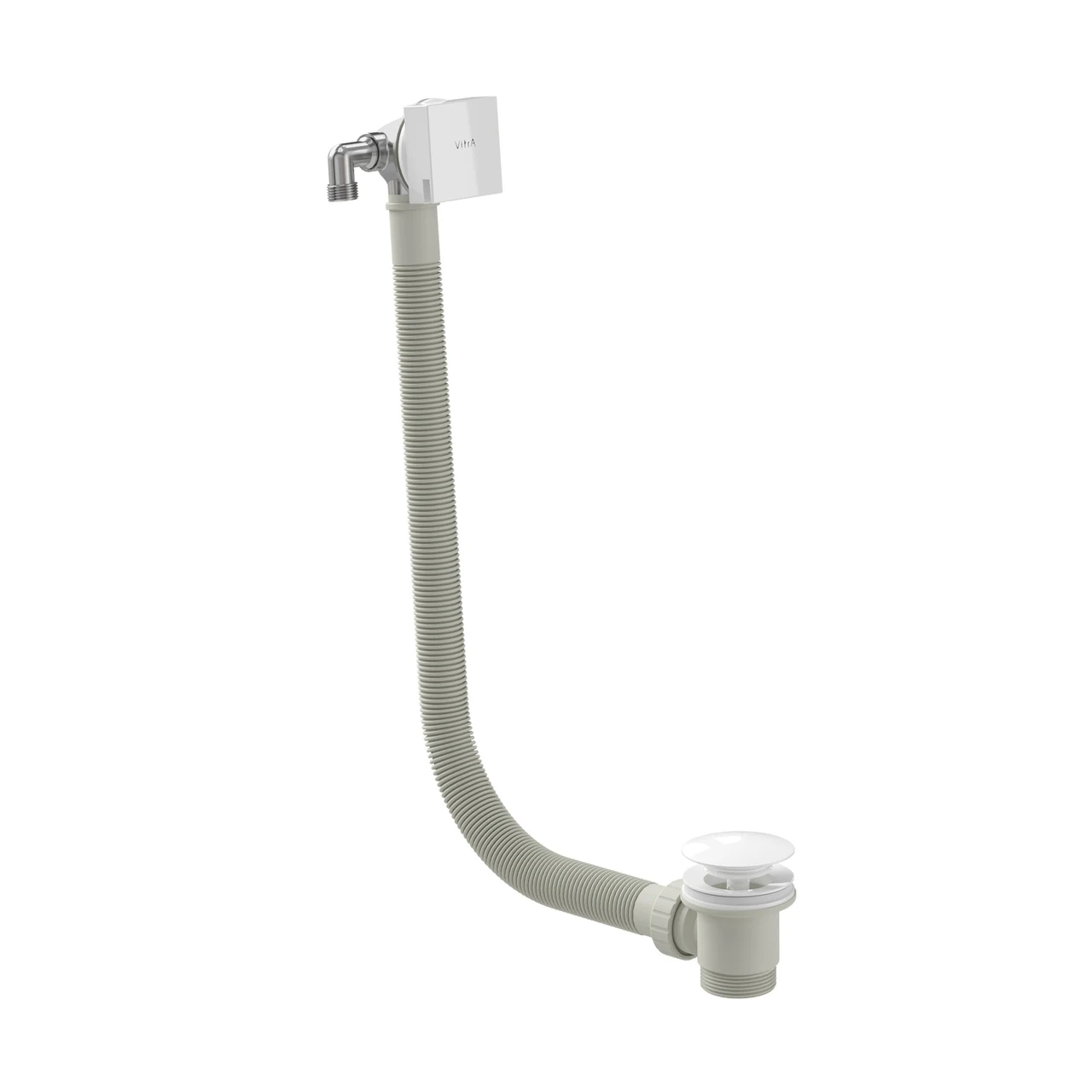 VitrA Square exo bath filler - White 5704105