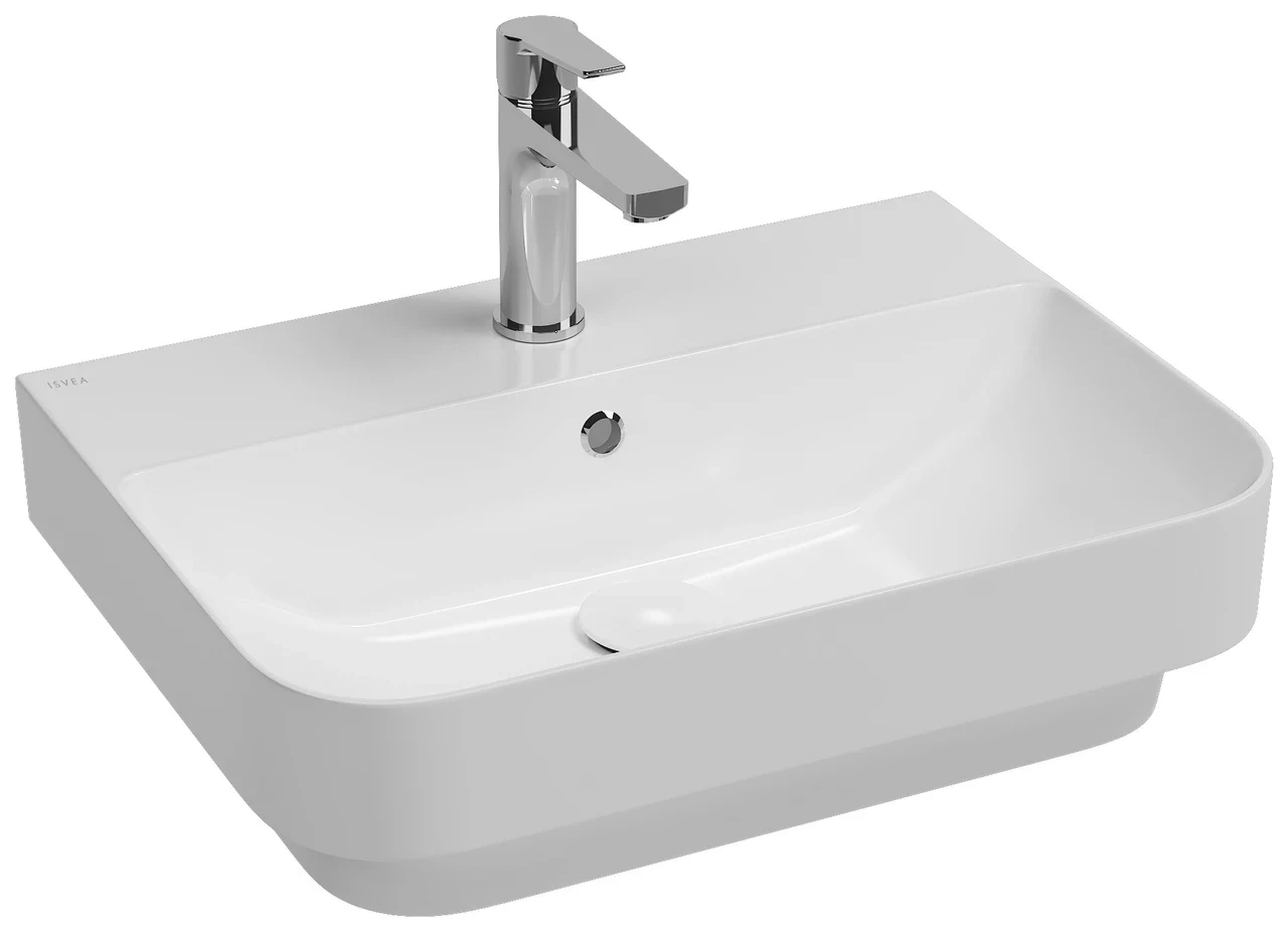 Isvea Sott'Aqua Inset Washbasin 57 cm 10SQ50057
