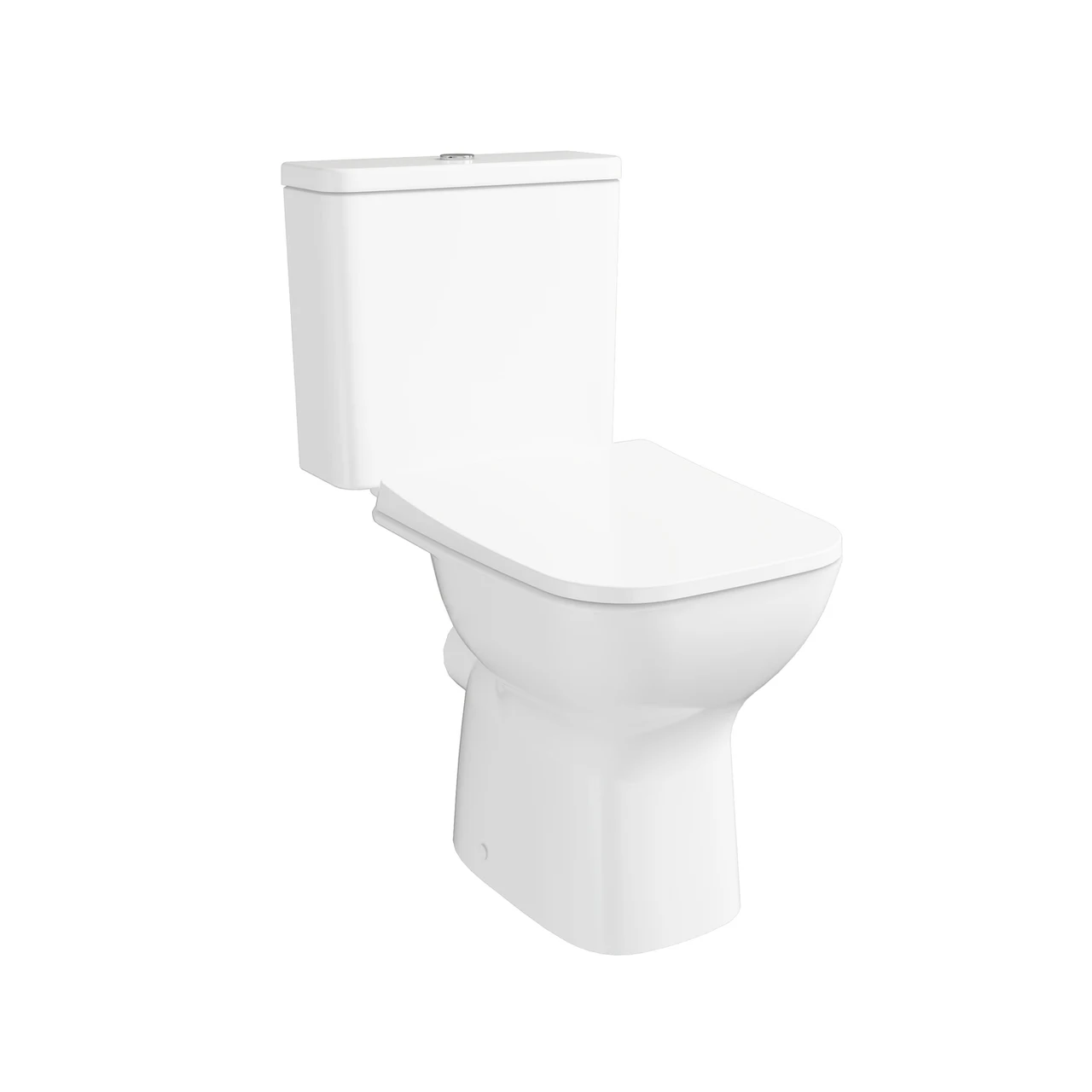 VitrA S20 Square Close-Coupled WC Pan, 63cm 7694L003-0075