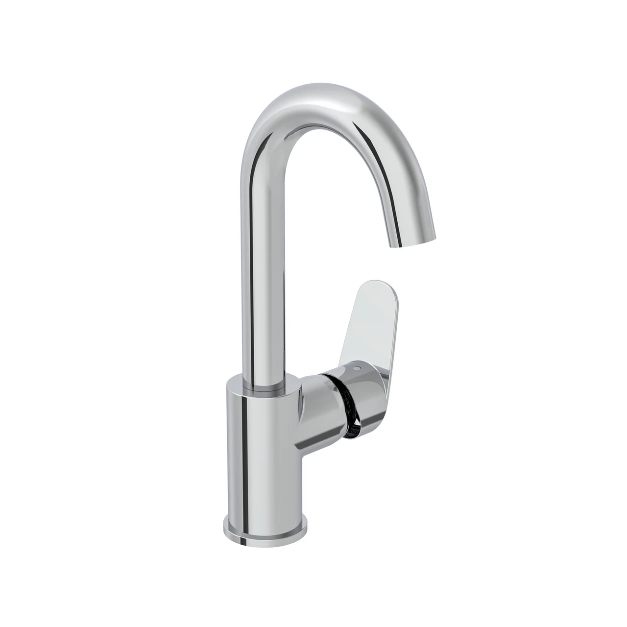 VitrA Flow Round Basin Mixer Swivel A43152VUK