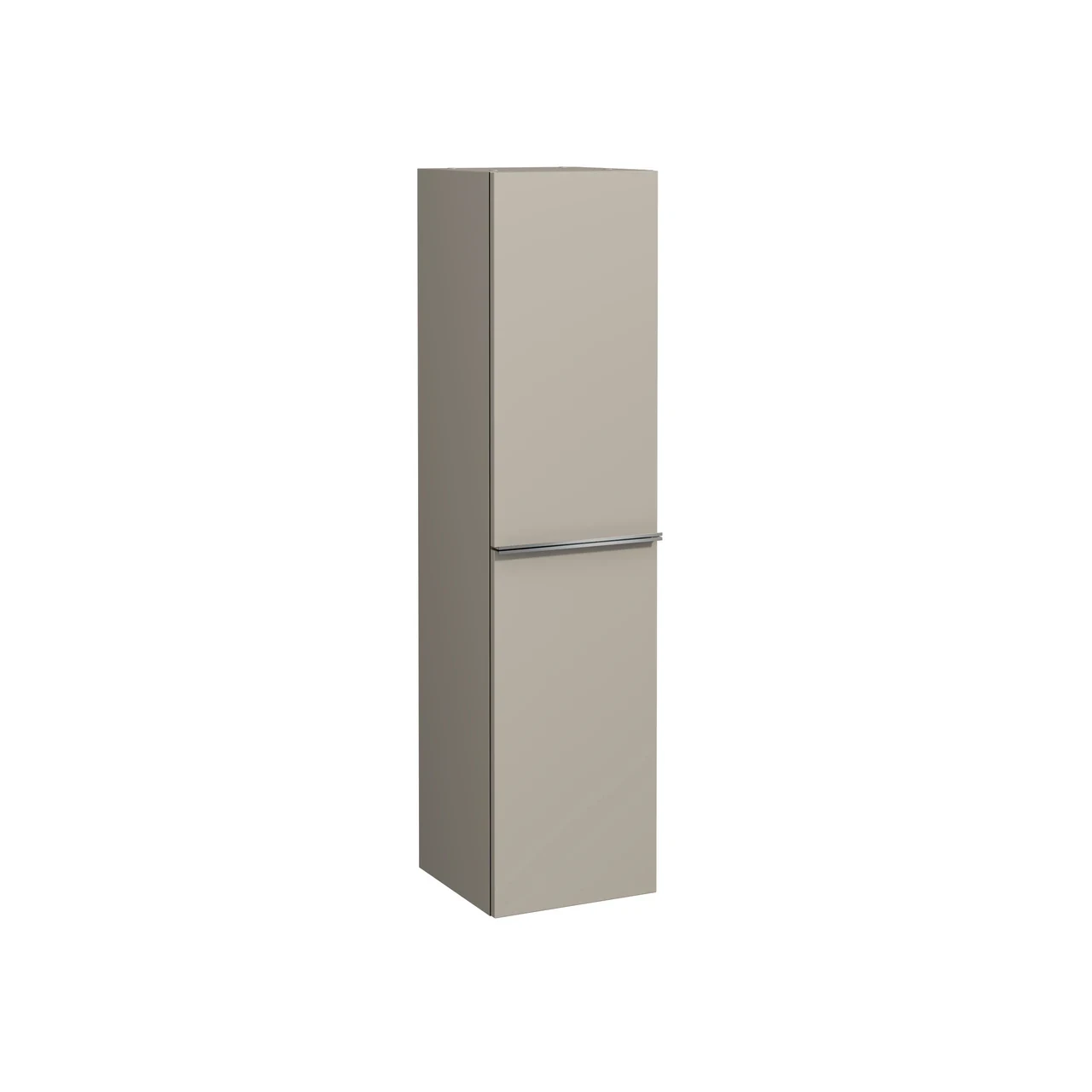 Isvea Terni Tall Cabinet with Basket Ash Gray 35 cm 22TE3022036I