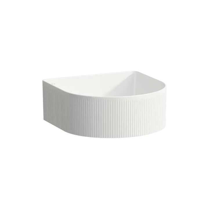 LAUFEN Washbasin bowl with outside texture 34 × 34 cm H812341