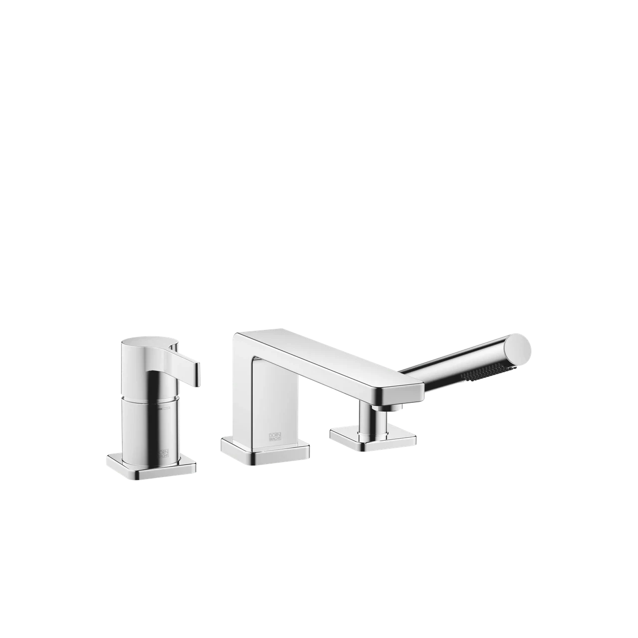 Dornbracht LULU Three-hole single-lever bath mixer for bath rim or tile edge installation 27412710