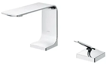TOTO ZL Single Lever Lavatory Faucet w/out Pop-Up Waste TLP02303D