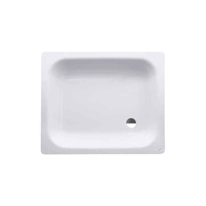LAUFEN Steel shower tray 90 × 75 × 16 cm