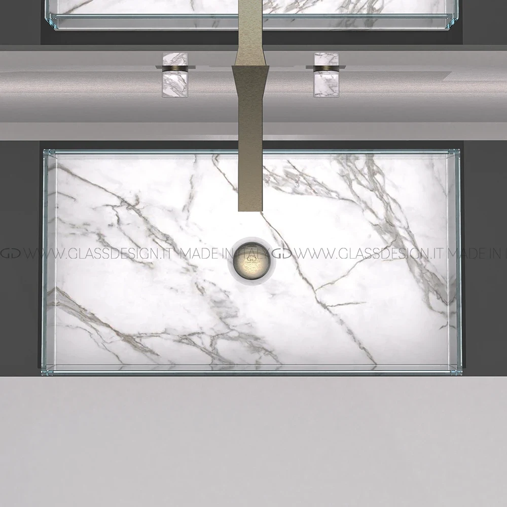Glass Design Skyline Marble L SKYLMARWT01