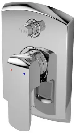TOTO "Cocktail" Concealed Single Lever Bath & Shower Mixer W/Diverter TX442SKN