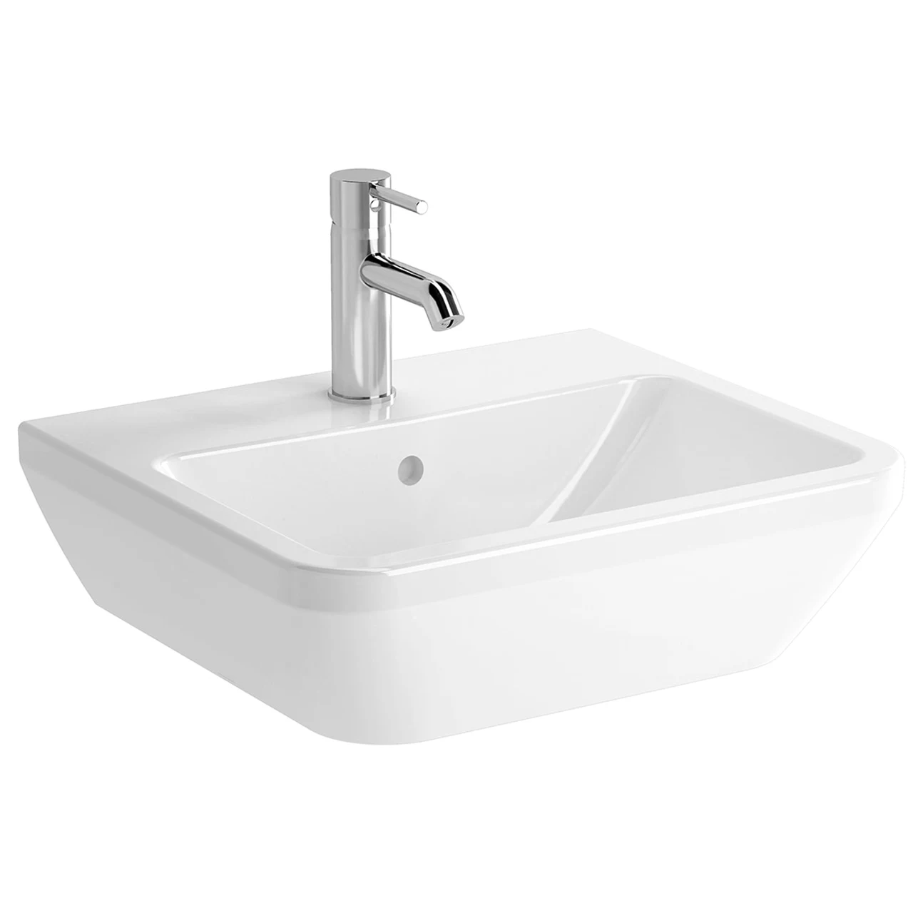 VitrA Integra Square Washbasin - 50cm 7048L003-0001