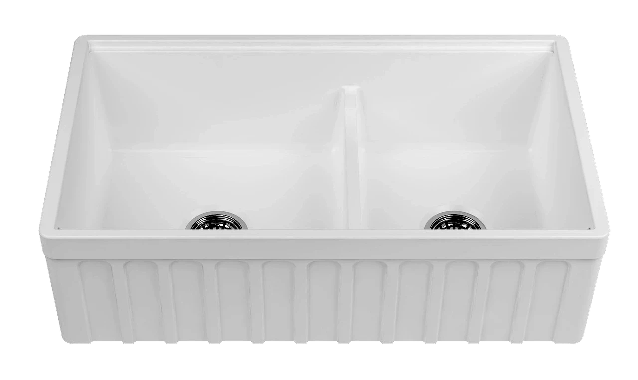 Isvea Cortona Workstation American Sink Double-Chamber 84 cm 10YOS79284
