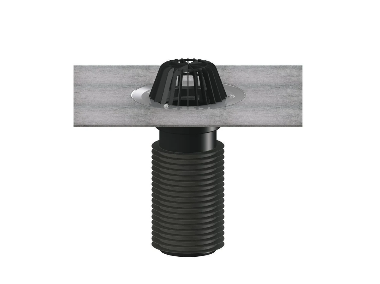 Dallmer Renova roof drain type 63 T DallBit, 345 mm, DN 150 630292