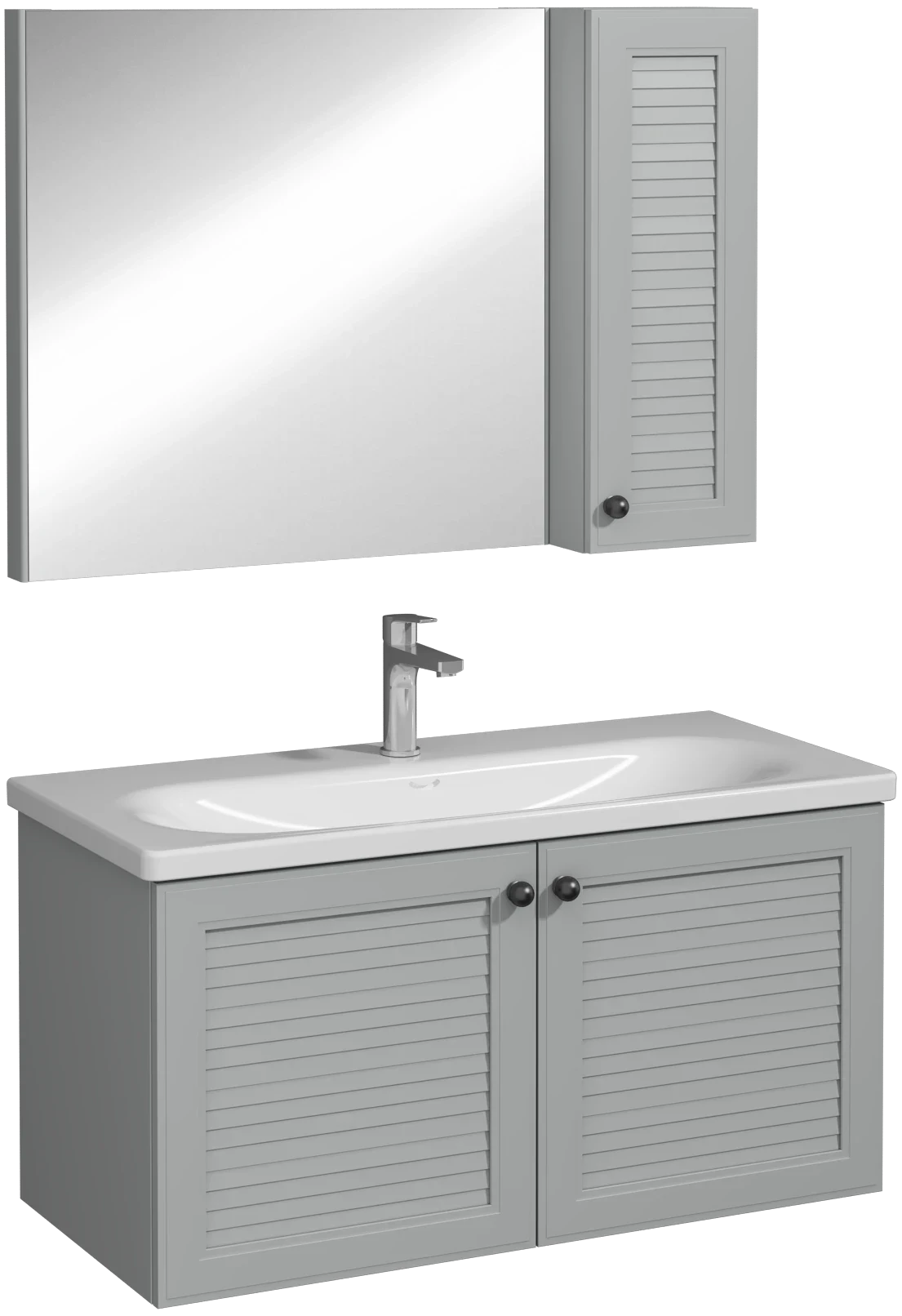 Isvea Mergo Washbasin Unit 100 cm 24MGS229100I