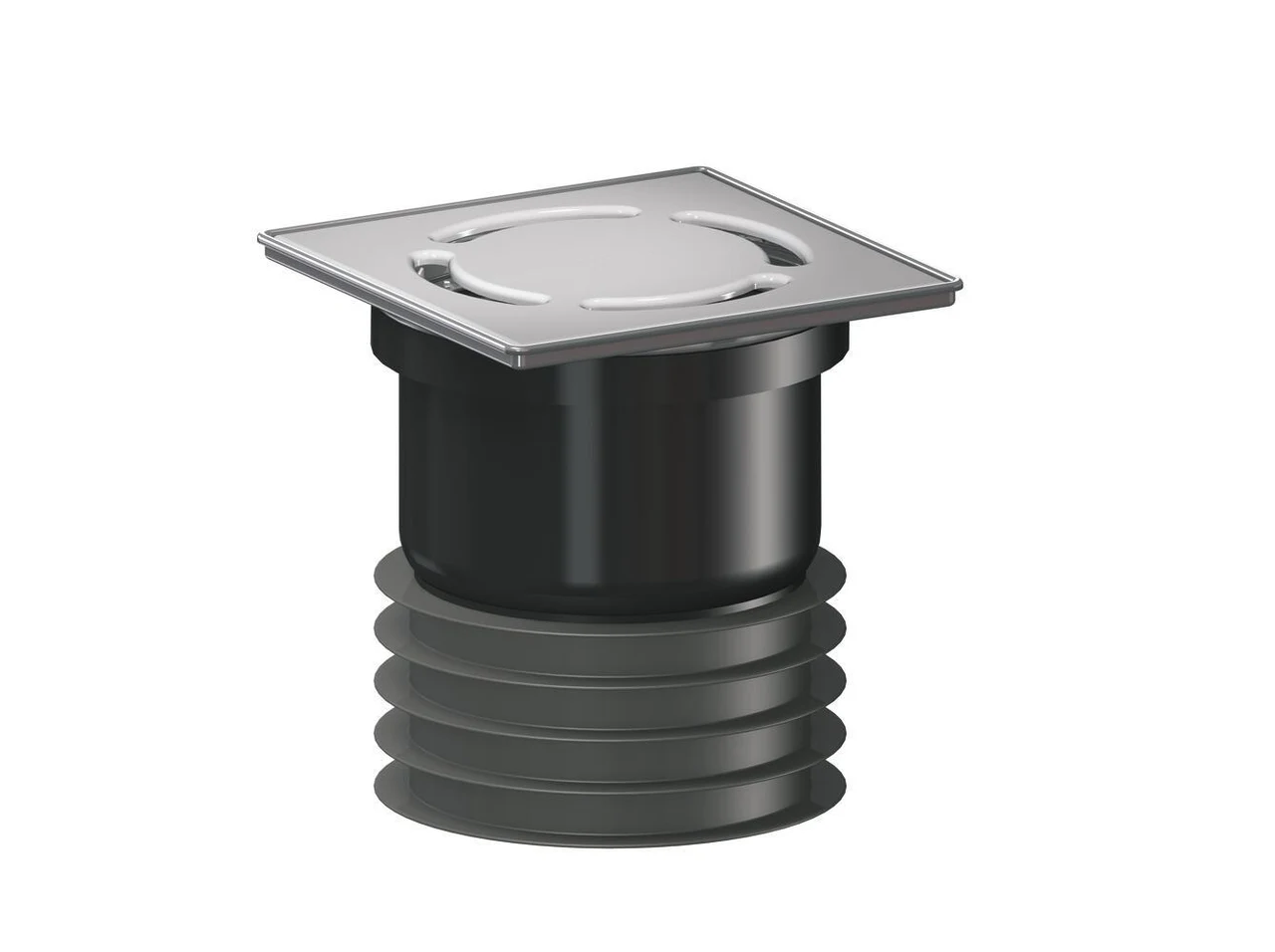 Dallmer Floor drain PRONTO Primus, DN 100, 120 x 120 mm 700032