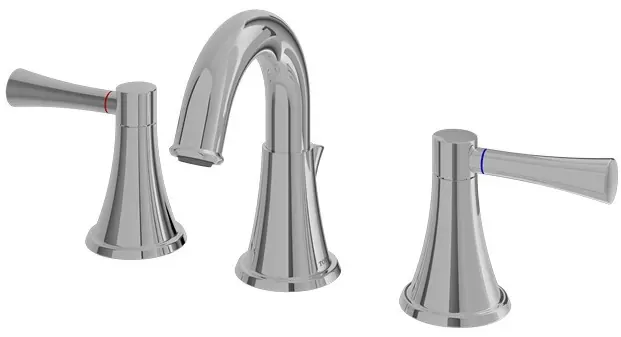 TOTO "Gloria" 8" Lever Handle Lavatory Faucet W/ 1 1/4" Pop-Up Waste TX119LGV1
