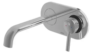 TOTO "Vektor" Single Lever Wall Type Lavatory Faucet TX120LV