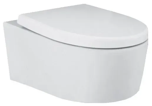 TOTO Wall Hung Toilet ( P-trap ) 210mm ( 4.5/3L ) w / Invisible Fixing Kit CW800JWS#W