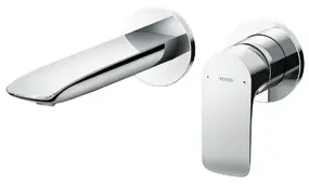 TOTO TOTO "GA" Wall Mount Single Lever Lavatory Faucet (Short)(w/out Popup)(TLG04309DA) TLG04309DB