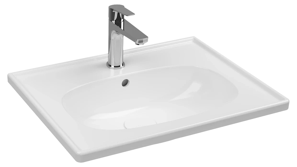 Isvea Sistema C Flat Washbasin 60 cm 10SC50060