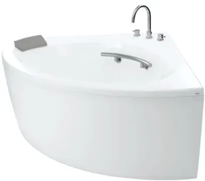 TOTO "Pearl" Acrylic Bathtub w/out hand grip PPY1353-3PE#P