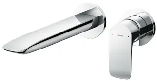 TOTO TOTO "GA" Wall Mount Single Lever Lavatory Faucet (Long)(w/o Popup)(TLG04310BA) TLG04310BB