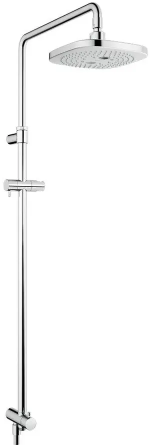 TOTO TOTO "G Shower" Shower Column w/ 2-Mode (Square) Fixed Shower Head w/o Hand Shower & Mixer
