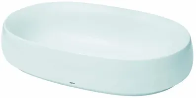 TOTO Reinforce Marble Console Lavatory ( Gloss White )( 600 x 380 x 120mm ) PJS05WE#GW
