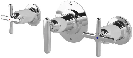 TOTO "Hayon" Cross Handle Mixing Valve for Bath & Shower W/ Diverter TX469SYC