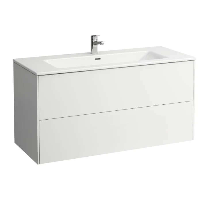LAUFEN Slim washbasin with vanity unit120 × 50 cm H864963